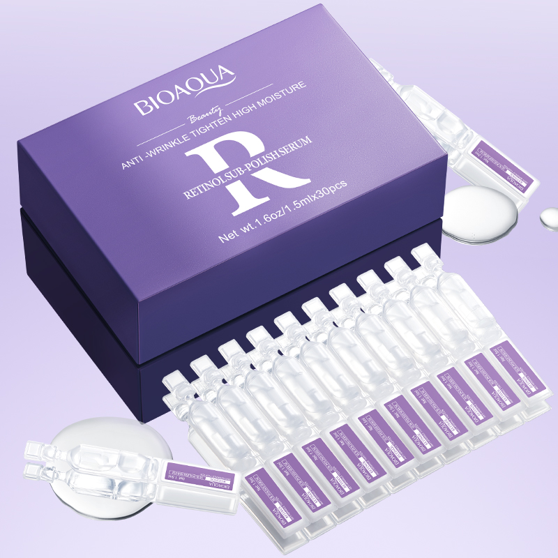 30pcs BIOAQUA Retinol Vitamin  - The Ordinary Serum Hyaluronic Acid review and price