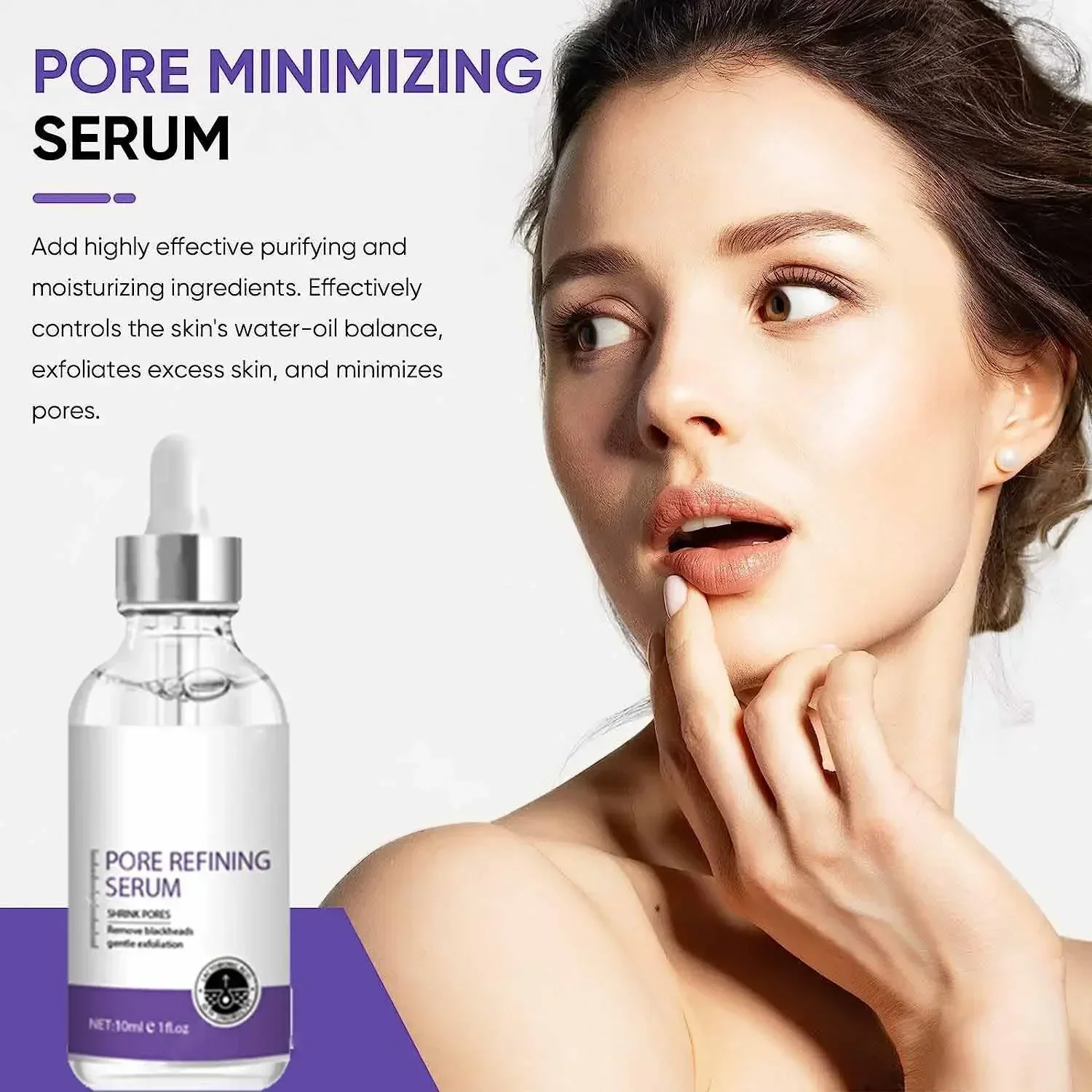 3nd Skin Texture | Pore Refini - The Ordinary Serum Hyaluronic Acid review and price