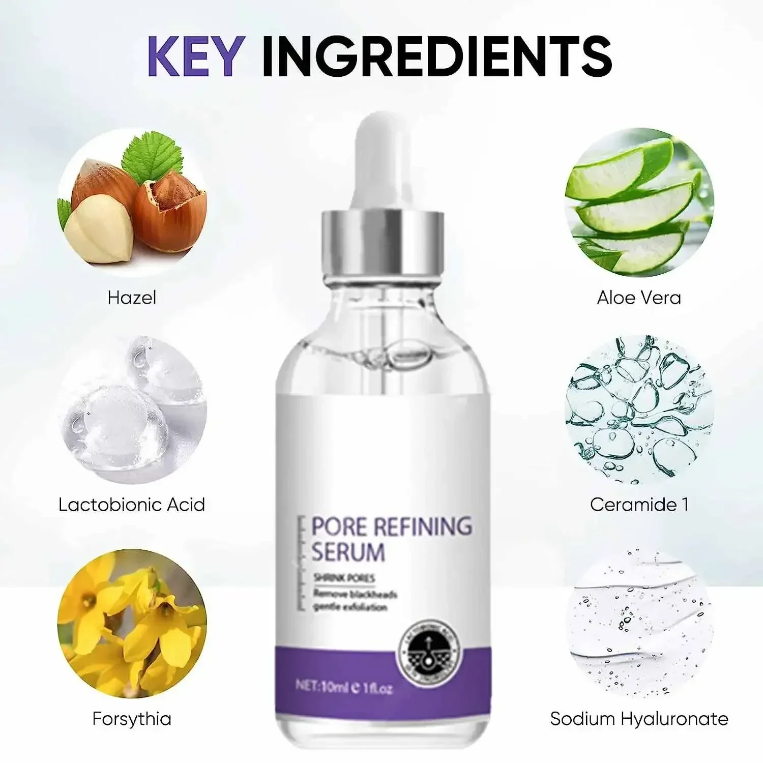 3nd Skin Texture | Pore Refini - The Ordinary Serum Hyaluronic Acid review and price