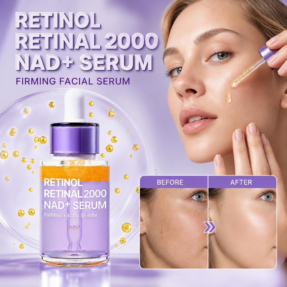 Retinol 2000 NAD Facial Serum  - The Ordinary Serum Hyaluronic Acid review and price